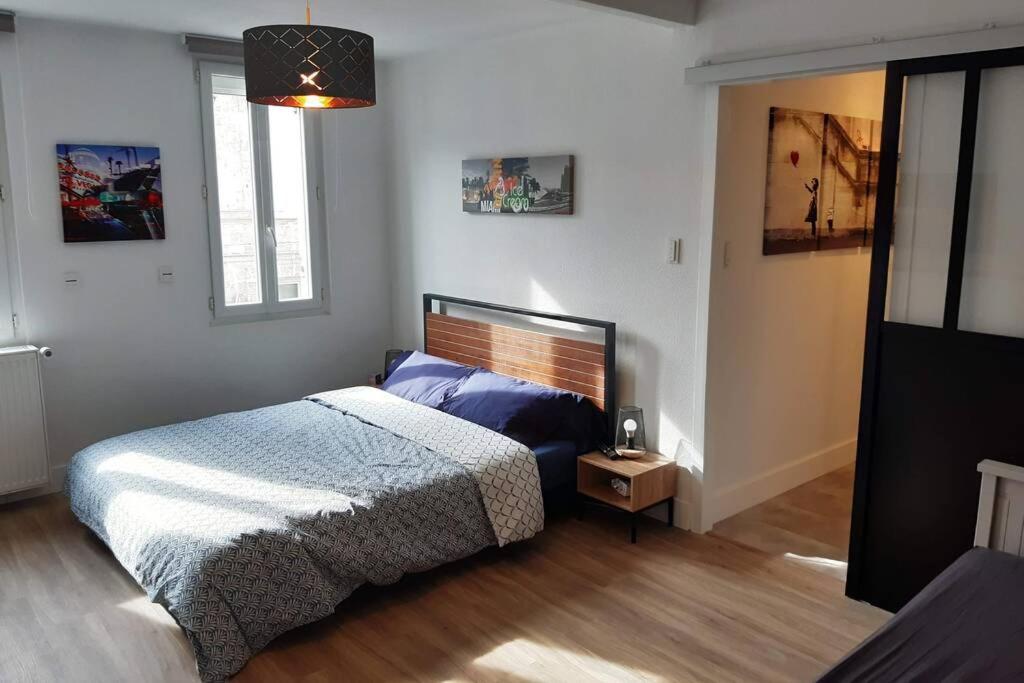 Appartement Renove Le New-York En Centre Ville - Terrasse Et Parking - Non Climatise La Roche-Chalais Екстер'єр фото